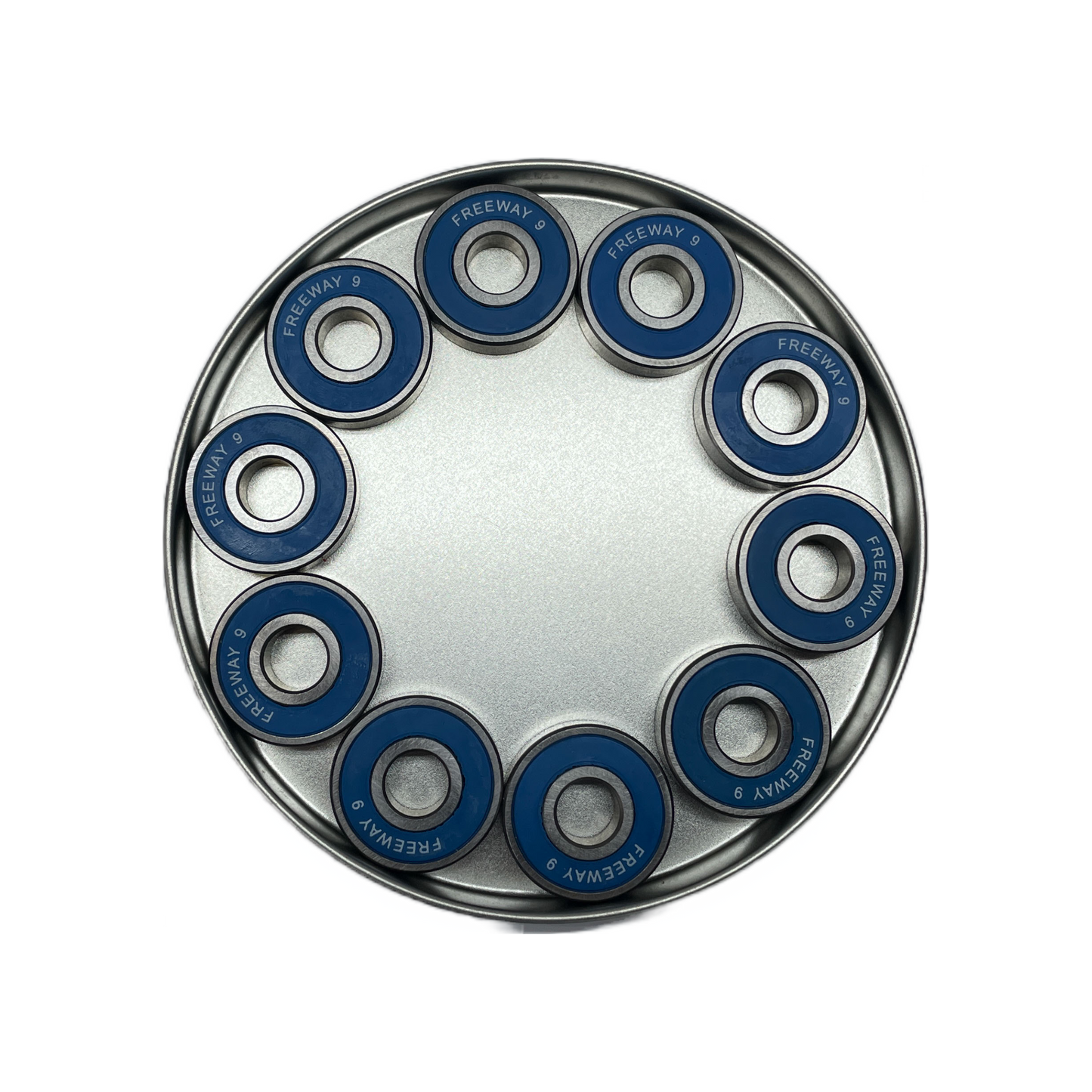 Freeway Blues Abec 9 - Silver - Sold in Tins of 8