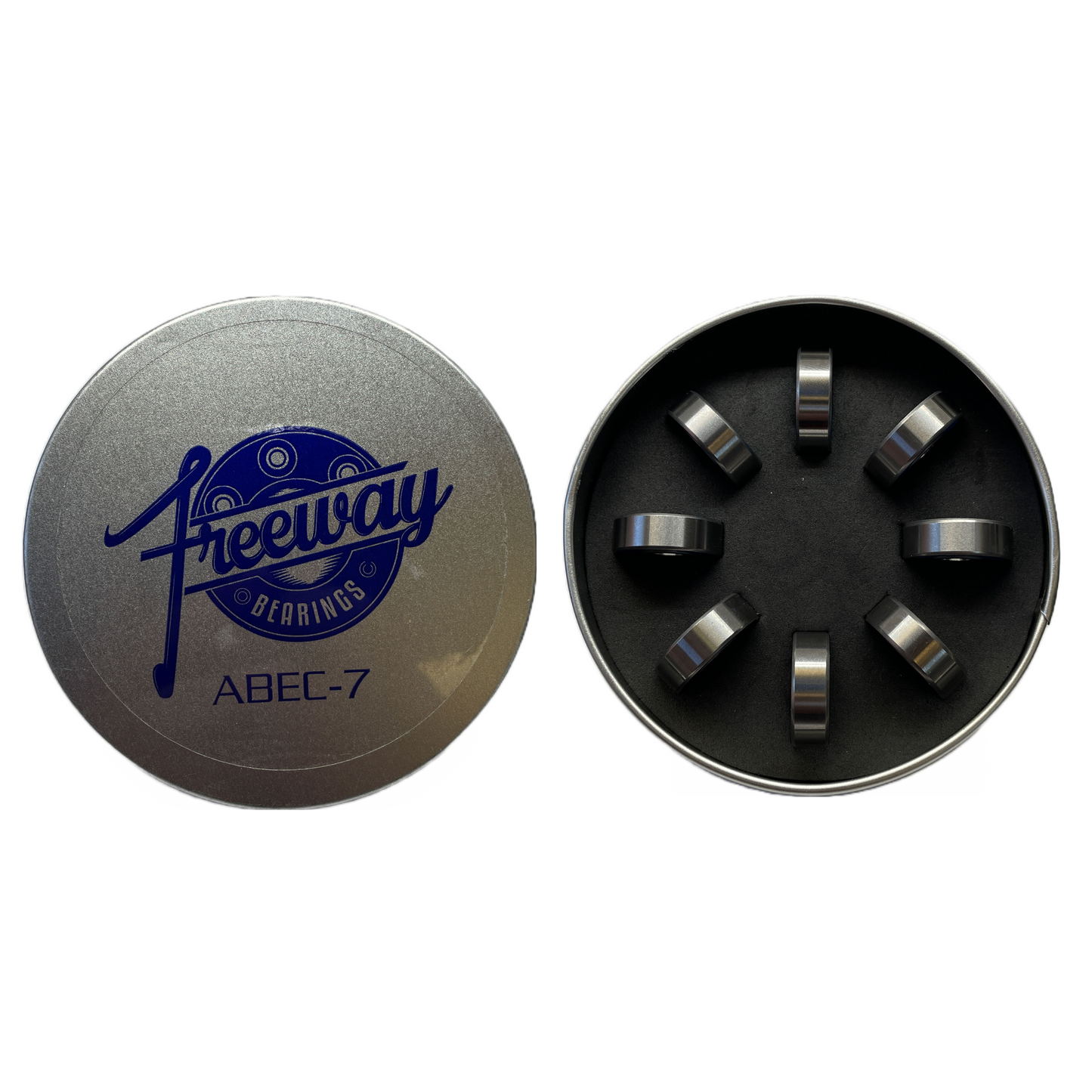 Freeway Blues Abec 7 - Silver - Sold in tins of 8