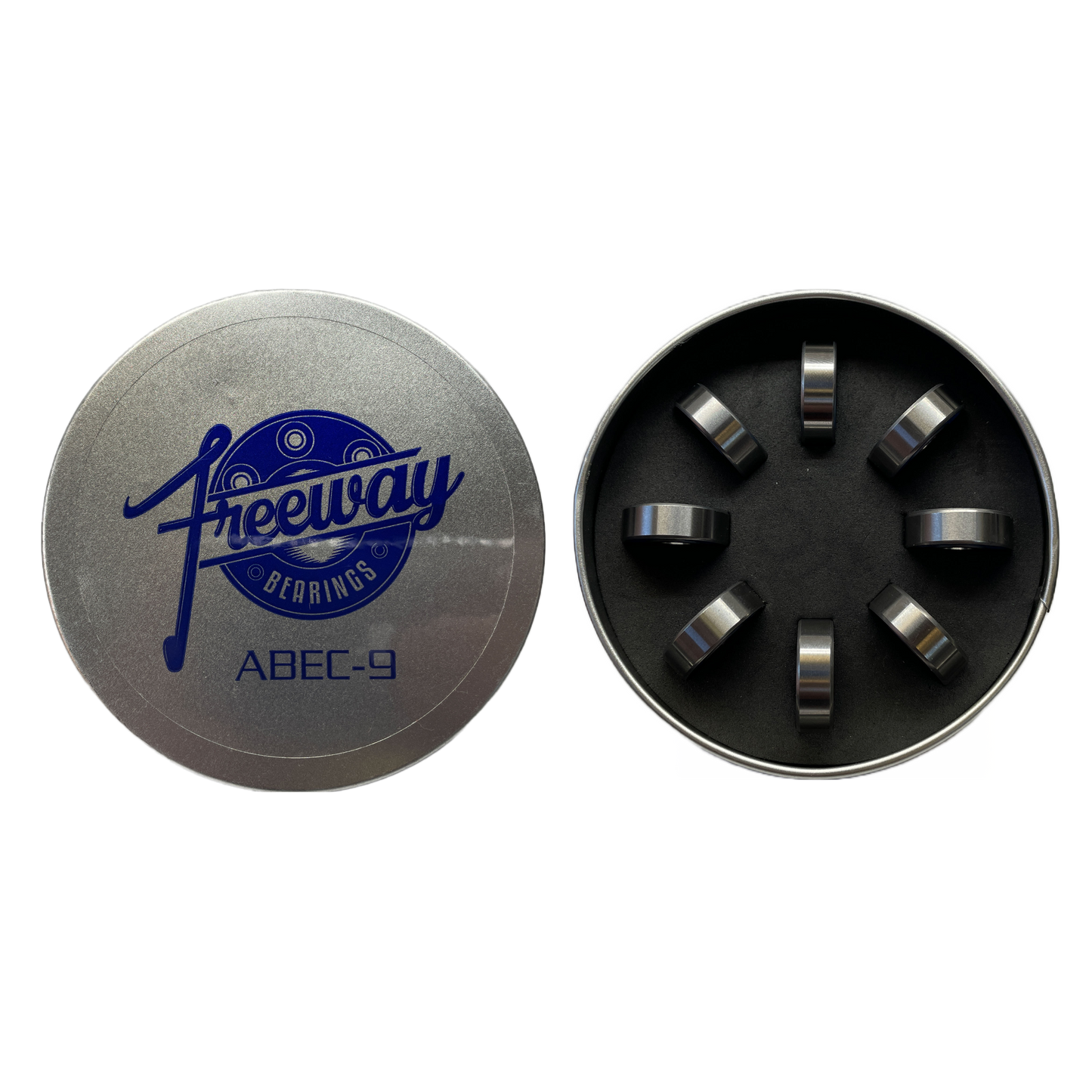 Freeway Blues Abec 9 - Silver - Sold in Tins of 8